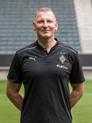 Physiotherapeut Dirk Müller, VfL Borussia Mönchengladbach; 1.BL, Porträttermin 2021 2022
