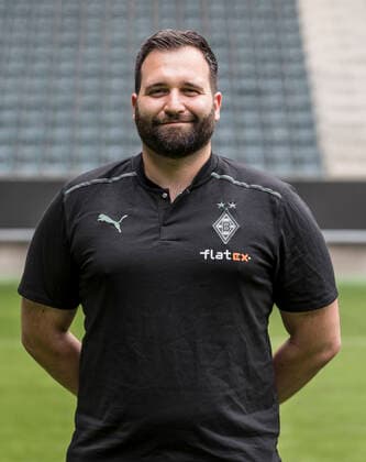 Physiotherapeut Ron Rohloff, VfL Borussia Mönchengladbach; 1.BL, Porträttermin 2021 2022