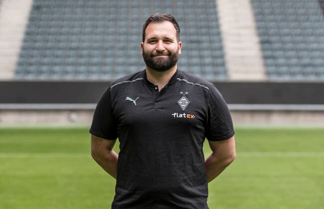 Physiotherapeut Ron Rohloff, VfL Borussia Mönchengladbach; 1.BL, Porträttermin 2021 2022