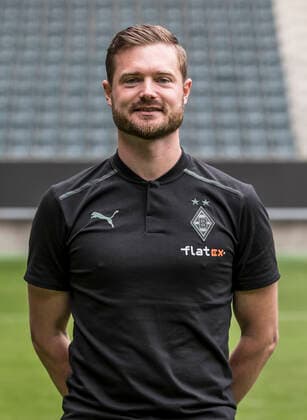 Physiotherapeut Benedikt Bohnen, VfL Borussia Mönchengladbach; 1.BL, Porträttermin 2021 2022