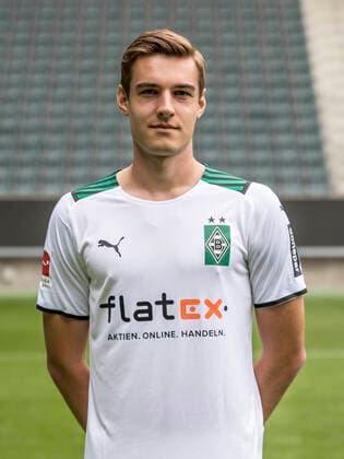 Florian Neuhaus, VfL Borussia Mönchengladbach; 1.BL, Porträttermin 2021 2022