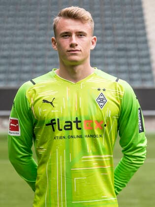 Jonas Keksen, VfL Borussia Mönchengladbach; 1.BL, Porträttermin 2021 2022