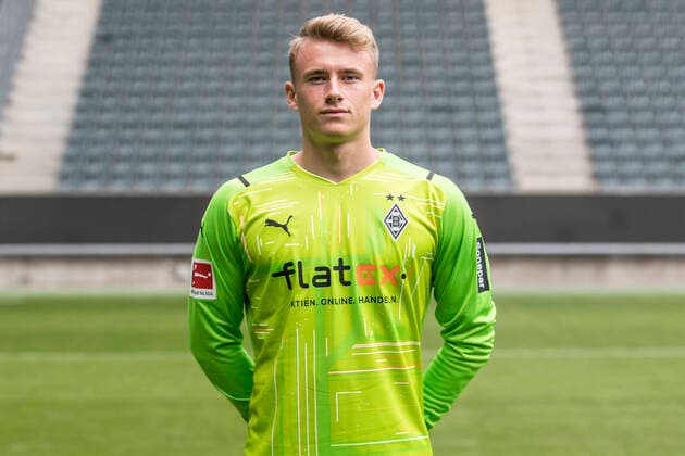 Jonas Keksen, VfL Borussia Mönchengladbach; 1.BL, Porträttermin 2021 2022