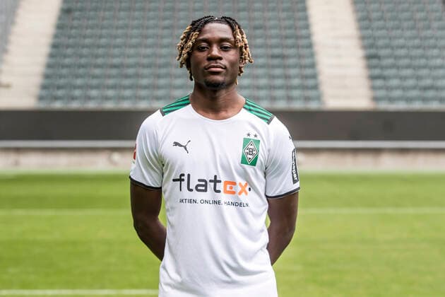 Manu Kone, VfL Borussia Mönchengladbach; 1.BL, Porträttermin 2021 2022
