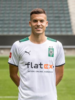 Laszlo Benes, VfL Borussia Mönchengladbach; 1.BL, Porträttermin 2021 2022