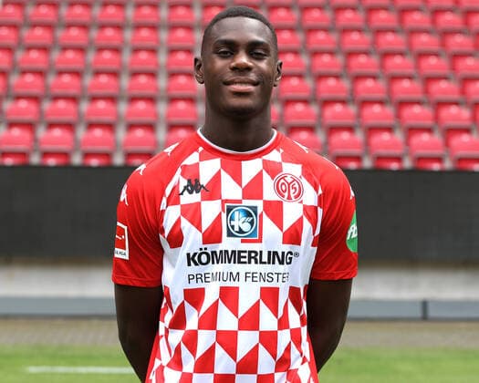 Fussball - Bundesliga - 1. FSV Mainz 05 - 29.07.21 Moussa NiakhatÃ ,