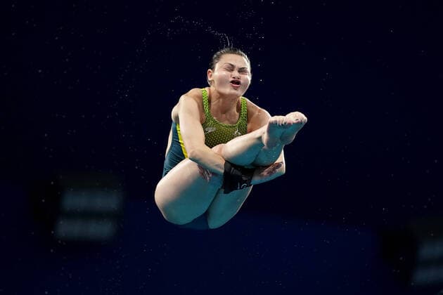 OLY21 DIVING 10M PLATFORM FINAL, Melissa Wu of Australia during the Women?s 10m Platform Final at the Tokyo Aquatics Centre during the Tokyo Olympic Games, Olympische Spiele, Olympia, OS in Tokyo, Japan, Thursday, August 5, 2021. ( NO ARCHIVING, EDITORIAL USE ONLY, NO USE IN BOOKS WITHOUT CONSENT TOKYO JAPAN  Copyright: xMIKExEGERTONx 20210805001564378847