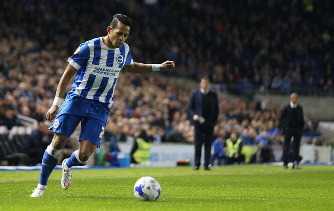 Mandatory Credit: Photo by James Marsh BPI Shutterstock (5280197ay) Liam Rosenior during the Sky Bet Championship match between Brighton and Hove Albion and Bristol City played at The Amex Stadium, Brighton on 20th October 2015 Sky Bet Championship 2015 16 Brighton & Hove Albion v Bristol City American Express Community Stadium, Village Way, Brighton, United Kingdom - 20 Oct 2015 EDITORIAL USE ONLY No use with unauthorised audio, video, data, fixture lists (outside the EU), club league logos or live services. Online in-match use limited to 45 images (+15 in extra time). No use to emulate moving images. No use in betting, games or single club league player publications services. Sky Bet Championship 2015 16 Brighton & Hove Albion v Bristol City American Express Community Stadium, Village Way, Brighton, United Kingdom - 20 Oct 2015 EDITORIAL USE ONLY No use with unauthorised audio, video, data, fixture lists (outside the EU), club league logos or live services. Online in-match use limited to 45 images (+15 in extra time). No use to emulate moving images. No use in betting, games or Copyright: xJamesxMarsh BPI Shutterstockx 5280197ay