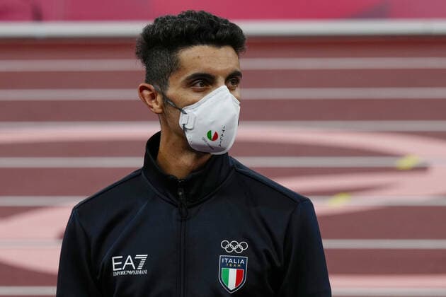 Mandatory Credit: Photo by Dave Shopland Shutterstock (12249250q) Massimo Stano (ITA) - Men s 20km Race Walk Final Athletics, Olympic Stadium, Tokyo Olympic Games, Olympische Spiele, Olympia, OS 2020, Japan - 06 Aug 2021 Athletics, Olympic Stadium, Tokyo Olympic Games 2020, Japan - 06 Aug 2021  Copyright: xDavexShopland Shutterstockx 12249250q