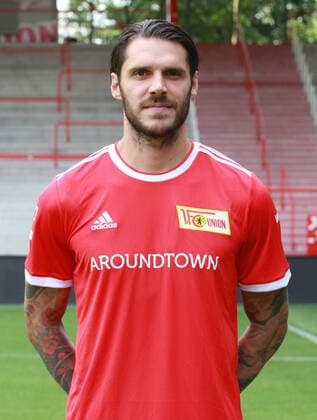 Christopher Trimmel Fußball Fussball Bundesliga Herren DFL Porträttermin Saison 2021 2022 08.2021 1.FC Union Berlin FCU Kader, Vorstellung, Präsentation, Pressetermin, Portrait Porträt *** Christopher Trimmel Sport Football Soccer Bundesliga Men DFL Porträttermin Saison 2021 2022 08 2021 1 FC Union Berlin FCU squad, introduction, presentation, press appointment, portrait portrait