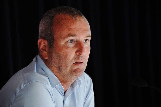 Julien Fournier (directeur du football de l OGC Nice) FOOTBALL : OGC Nice - Presentation des nouvelles recrues - Nice - 10 08 2021 NorbertScanella PanoramiC 