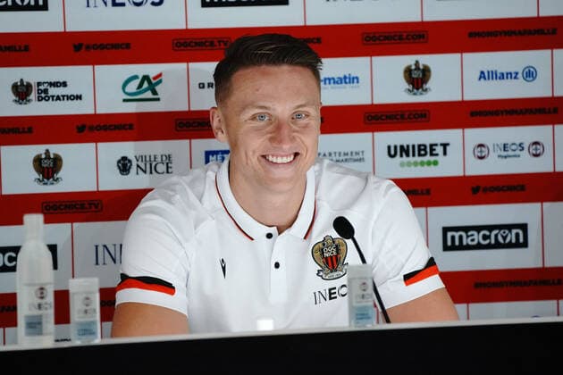 Marcin Bulka (OGC Nice) FOOTBALL : OGC Nice - Presentation des nouvelles recrues - Nice - 10 08 2021 NorbertScanella PanoramiC 