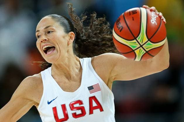 Mandatory Credit: Photo by Heuler Andrey Agif Shutterstock (5837611d) Sue Bird of United States during a Women s final basketball game at the 2016 Summer Olympics in Rio de Janeiro, Brazil, Saturday, Aug. 20, 2016 Rio 2016 Olympic Games, Olympische Spiele, Olympia, OS Basketball, Women s Final, Carioca 1 Arena, Brazil - 19 Aug 2016 Rio 2016 Olympic Games, Basketball, Women s Final, Carioca 1 Arena, Brazil - 19 Aug 2016 Copyright: xHeulerxAndrey Agif Shutterstockx 5837611d