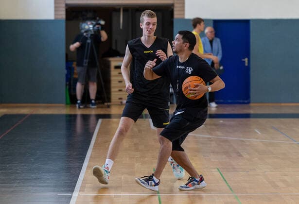Basketball 2. Bundesliga 2021 2022 11.08.21 Trainingsstart: Daniel Jansson (Tigers Tuebingen, Head Coach) Tigers Tuebingen Trainingsstart, Tuebingen, 11.08.2021 Tuebingen Copyright: xDennisxDuddek xEibnerxPressefotox EP_DDK