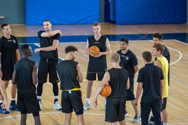 Basketball 2. Bundesliga 2021 2022 11.08.21 Trainingsstart: Tigers Tuebingen Trainingsstart, Tuebingen, 11.08.2021 Tuebingen Copyright: xDennisxDuddek xEibnerxPressefotox EP_DDK