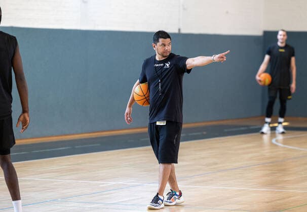 Basketball 2. Bundesliga 2021 2022 11.08.21 Trainingsstart: Daniel Jansson (Tigers Tuebingen, Head Coach) Tigers Tuebingen Trainingsstart, Tuebingen, 11.08.2021 Tuebingen Copyright: xDennisxDuddek xEibnerxPressefotox EP_DDK