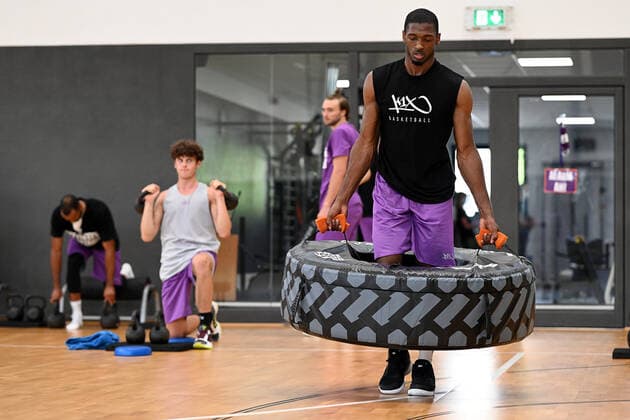 BG Göttingen - Trainingsauftakt 11.08.2021, Basketball-Bundesliga easyCredit-BBL, Saison 2021 2022, BG Göttingen. Kamar Baldwin. Göttingen Niedersachsen Deutschland