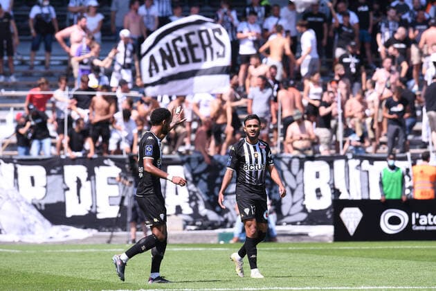JOIE - FAIR PLAY - 13 SOFIANE BOUFAL (SCO) FOOTBALL : Angers vs Lyon - Ligue 1 Uber Eats - 15 08 2021 FEP Panoramic 