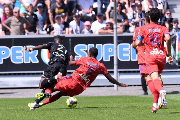 06 MARCELO (OL) - FAUTE FOOTBALL : Angers vs Lyon - Ligue 1 Uber Eats - 15 08 2021 FEP Panoramic 