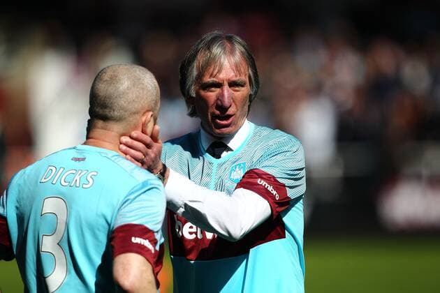 Mandatory Credit: Photo by Michael Zemanek BPI Shutterstock (5619542bu) Billy Bonds manager of West Ham United All-Stars during the Mark Noble Testimonial match between West Ham United and West Ham United All Stars played at Boleyn Ground , London on 28th March 2015 Football - Mark Noble Testimonial - West Ham United v West Ham United All-Stars Upton Park, Green St, Upton Park, London, United Kingdom - 28 Mar 2016 EDITORIAL USE ONLY No use with unauthorised audio, video, data, fixture lists, club league logos or live services. Online in-match use limited to 75 images, no video emulation. No use in betting, games or single club league player publications. Football - Mark Noble Testimonial - West Ham United v West Ham United All-Stars Upton Park, Green St, Upton Park, London, United Kingdom - 28 Mar 2016 EDITORIAL USE ONLY No use with unauthorised audio, video, data, fixture lists, club league logos or live services. Online in-match use limited to 75 images, no video emulation. No use in betting, games or single club league player publications.  Copyright: xMichaelxZemanek BPI Shutterstockx 5619542bu