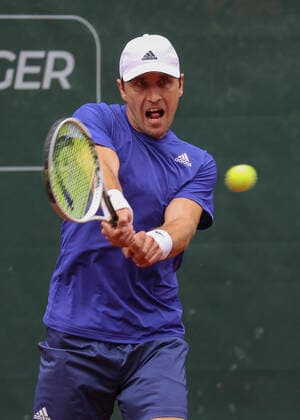 Mischa Zverev (GER) Tennis - Sauerland Open2021 - ATP, Tennis Herren Challenger Tour - Luedenscheid Tennis-Verein - Luedenscheid - Nordrhein Westfalen - Deutschland - 17 August 2021. Copyright: xJuergenxHasenkopfx