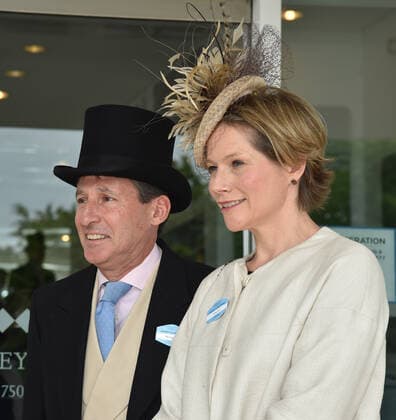 Mandatory Credit: Photo by Hugh Routledge Shutterstock (3792733bk) Lady and Lord Sebastian Coe, ready to watch The Derby @ Epsom Racecourse. 7.6.14. Pic: Hugh Routledge. Investec Derby Festival horse racing, Epsom, Surrey, Britain - 07 Jun 2014 Investec Derby Festival horse racing, Epsom, Surrey, Britain - 07 Jun 2014  Copyright: xHughxRoutledge Shutterstockx 3792733bk