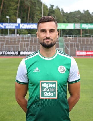 17.08.2021, xklex, Fussball Regionalliga Suedwest, FC Homburg Fototermin 2021 22 Porträttermin 2021 2022, emspor, v.l. Damjan Marceta (DFL DFB REGULATIONS PROHIBIT ANY USE OF PHOTOGRAPHS as IMAGE SEQUENCES and or QUASI-VIDEO) Homburg