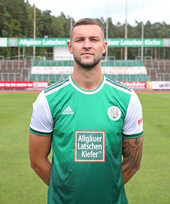 17.08.2021, xklex, Fussball Regionalliga Suedwest, FC Homburg Fototermin 2021 22 Porträttermin 2021 2022, emspor, v.l. Ivan Sachanenko (DFL DFB REGULATIONS PROHIBIT ANY USE OF PHOTOGRAPHS as IMAGE SEQUENCES and or QUASI-VIDEO) Homburg
