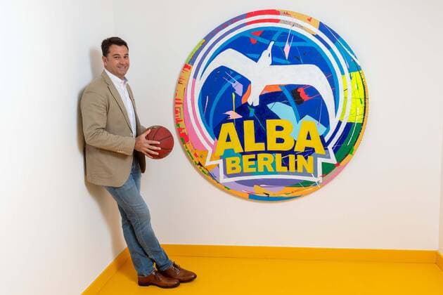 Basketball Berlin 18.08.2021 1. Bundesliga BBL Euroleague Saison 2021 2022 Alba Berlin stellt seinen neuen Cheftrainer Israel Gonzalez vor