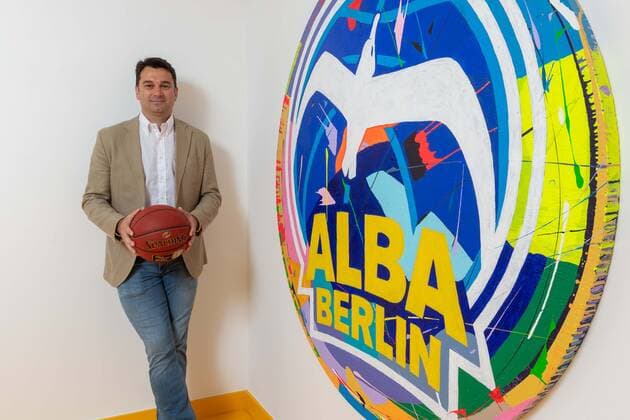 Basketball Berlin 18.08.2021 1. Bundesliga BBL Euroleague Saison 2021 2022 Alba Berlin stellt seinen neuen Cheftrainer Israel Gonzalez vor