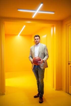 Basketball Berlin 18.08.2021 1. Bundesliga BBL Euroleague Saison 2021 2022 Alba Berlin stellt seinen neuen Cheftrainer Israel Gonzalez vor