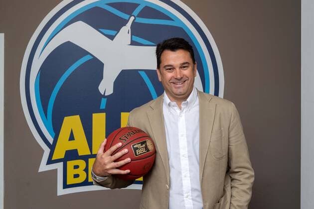Basketball Berlin 18.08.2021 1. Bundesliga BBL Euroleague Saison 2021 2022 Alba Berlin stellt seinen neuen Cheftrainer Israel Gonzalez vor