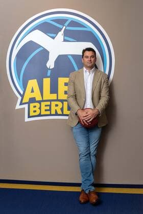 Basketball Berlin 18.08.2021 1. Bundesliga BBL Euroleague Saison 2021 2022 Alba Berlin stellt seinen neuen Cheftrainer Israel Gonzalez vor
