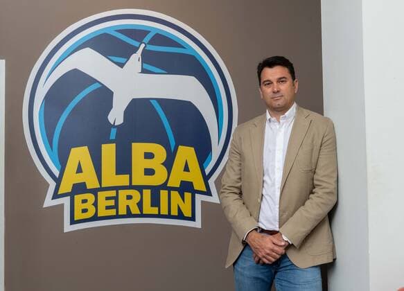Basketball Berlin 18.08.2021 1. Bundesliga BBL Euroleague Saison 2021 2022 Alba Berlin stellt seinen neuen Cheftrainer Israel Gonzalez vor