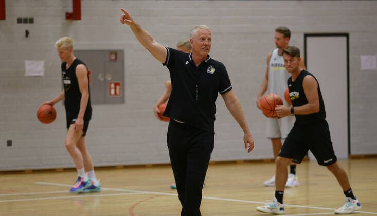 Ludwigsburg , Basketball Trainingsstart MHP Riesen Ludwigsburg , Trainer John Patrick