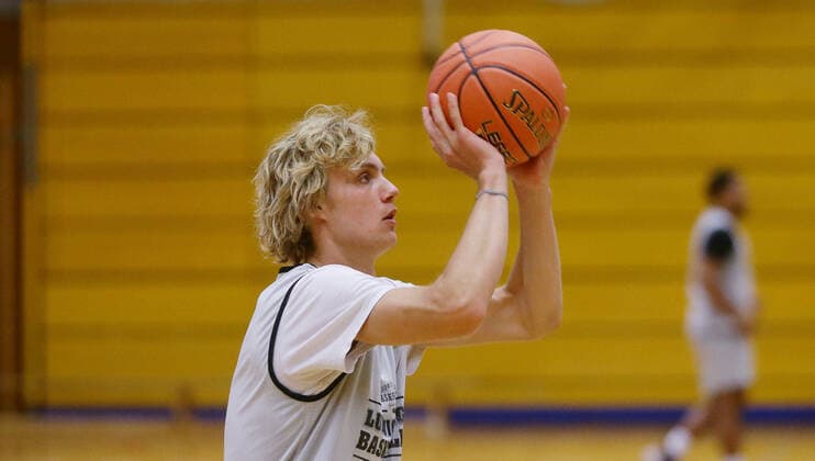 Ludwigsburg , Basketball Trainingsstart MHP Riesen Ludwigsburg , Paul Minjoth