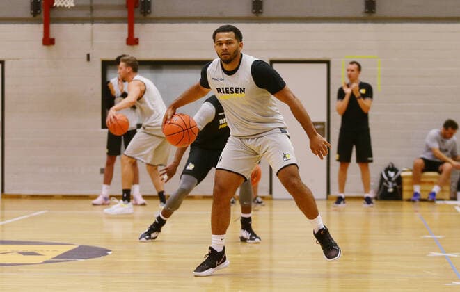 Ludwigsburg , Basketball Trainingsstart MHP Riesen Ludwigsburg , Quinton Hooker