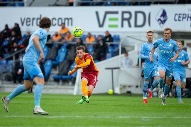 Randers FC - Galatasaray, Europa League Qualification, Randers, Denmark Randers, Denmark. 19th, August 2021. Muhammed Akturkoglu (7) of Galatasaray seen during the UEFA Europa League qualification match between Randers FC and Galatasaray at Cepheus Park in Randers. Randers Denmark  Copyright: xGonzalesxPhoto BalazsxPopalx