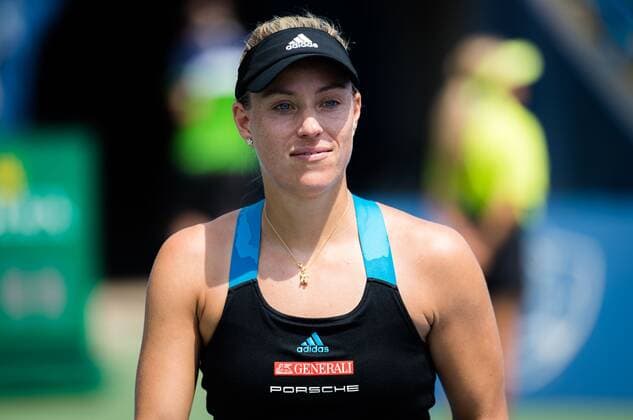 Mandatory Credit: Photo by Rob Prange Shutterstock (12324311aw) Angelique Kerber of Germany after the quarter-final at the 2021 Western & Southern Open WTA, Tennis Damen 1000 tennis tournament Western & Southern Open Day Seven, Tennis, Cincinnati, USA, 20 Aug 2021 Western & Southern Open Day Seven, Tennis, Cincinnati, USA, 20 Aug 2021  Copyright: xRobxPrange Shutterstockx 12324311aw