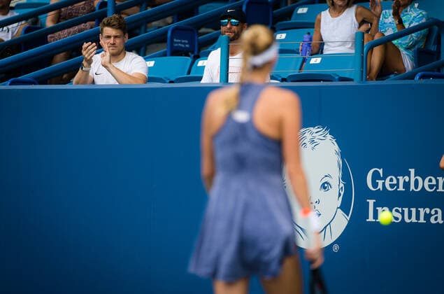August 20, 2021, CINCINNATI, UNITED STATES: Team Kvitova at the 2021 Western & Southern Open WTA, Tennis Damen 1000 tennis tournament CINCINNATI UNITED STATES - ZUMAa181 20210820_zaa_a181_079 Copyright: xRobxPrangex