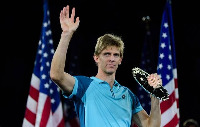 Mandatory Credit: Photo by Mike Frey BPI Shutterstock (9049570ec) Kevin Anderson of South Africa with then runner s up trophy in the men s singles final of the US Open US Open Tennis , USTA, Flushing Meadows, New York, 10 Sep 2017, US Open Tennis , USTA, Flushing Meadows, New York, 10 Sep 2017,  Copyright: xMikexFrey BPI Shutterstockx 9049570ec