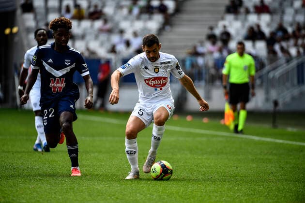 MANGANI Thomas (sco) FOOTBALL : Bordeaux vs Angers - 3eme Journee L1 Ubereats - Bordeaux - 22 08 2021 ThierryBreton Panoramic 