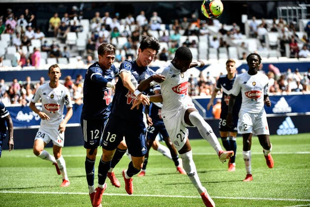 CHO Mohamed-ali (sco) FOOTBALL : Bordeaux vs Angers - 3eme Journee L1 Ubereats - Bordeaux - 22 08 2021 ThierryBreton Panoramic 