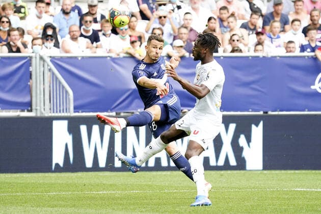 28 REMI OUDIN (FCGB) FOOTBALL : Bordeaux vs Angers - Ligue 1 Uber Eats - 22 08 2021 FEP Panoramic 
