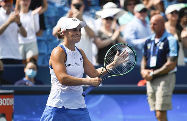 WTA, Tennis Damen Cincinatti Ashleigh Barty , Australia (Photo: Sportfoto Zimmer)