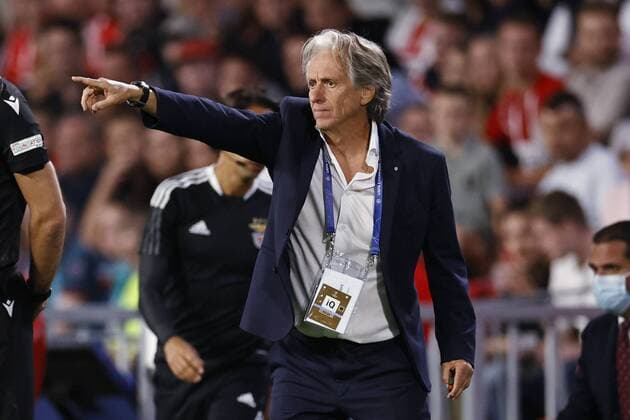 EINDHOVEN - SL Benfica coach Jorge Jesus during the Champions League play-offs match between PSV Eindhoven and Benfica at Phillips stadium on August 24, 2021 in Eindhoven, Netherlands.ANP MAURICE VAN STEEN Champions league play-offs 2021 2022 xVIxANPxSportx xxANPxIVx