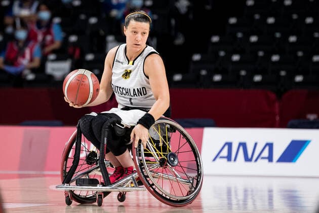 Tokyo 2020 Paralympic Games (Rollstuhlbasketball), 26.08.2021 TOKYO, JAPAN 26. August - Rollstuhlbasketball, Deutschland gegen Australien Damen, an Tag 2 der Tokyo 2020 Paralympic Games am 25.08.2021 im Musashino Forest Plaza in Tokyo Japan. Anne Patzwald ( 7, Deutschland) Copyright: xBEAUTIFULxSPORTS Wunderlx
