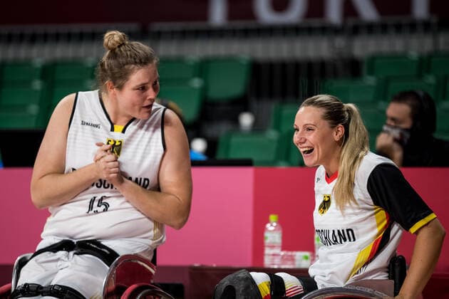 Tokyo 2020 Paralympic Games (Rollstuhlbasketball), 26.08.2021 TOKYO, JAPAN 26. August - Rollstuhlbasketball, Deutschland gegen Australien Damen, an Tag 2 der Tokyo 2020 Paralympic Games am 25.08.2021 im Musashino Forest Plaza in Tokyo Japan. Svenja Mayer ( 13, Deutschland) Copyright: xBEAUTIFULxSPORTS Wunderlx
