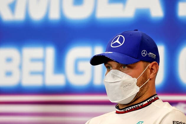 F1 Grand Prix of Belgium 77 Valtteri Bottas (FIN, Mercedes-AMG Petronas F1 Team), F1 Grand Prix of Belgium at Circuit de Spa-Francorchamps on August 26, 2021 in Spa-Francorchamps, Belgium. (Photo by xpbimages.com XPB Images FIA Pool via HOCH ZWEI) Spa-Francorchamps Belgium Poolfoto HOCH ZWEI Pool XPB Images ,EDITORIAL USE ONLY