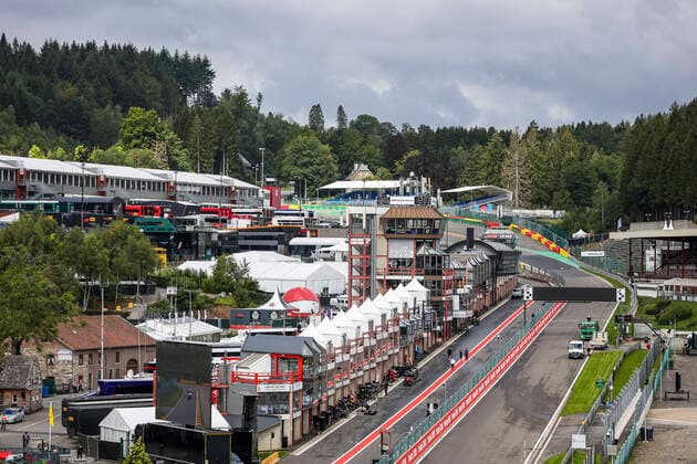 illustration, track during the Formula 1 Belgium Grand Prix, 12th round of the 2021 FIA Formula One World Championship, WM, Weltmeisterschaft from August 27 to 29, 2021 on the Circuit de Spa-Francorchamps, in Stavelot, near LiÃ‹ge, Belgium FORMULE 1 : Grand prix de belgique - 26 08 2021 DPPI PANORAMIC 